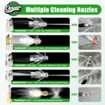 Professional 5800 PSI Sewer Jetting Kit for Powerful Drain & Pipe Cleaning - Image 4
