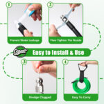 Professional 5800 PSI Sewer Jetting Kit for Powerful Drain & Pipe Cleaning - Image 5