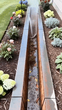 Flush Away Dirt & Debris